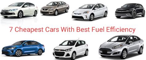 what are the most affordable fuel-efficient cars